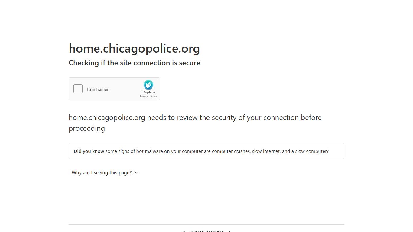 Get a copy of my rap sheet out of Chicago - Chicago Police Department